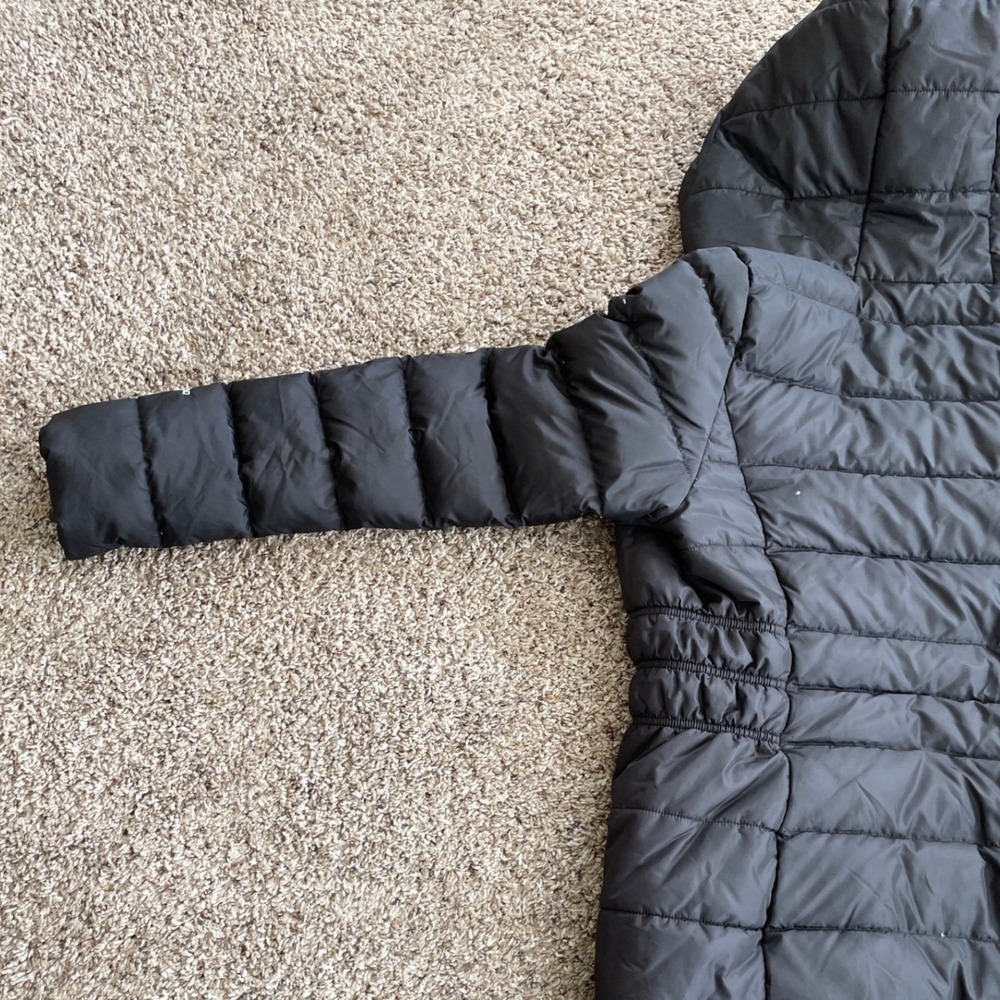 The North Face Womens Aconcagua II Down Parka Jacket Black Hooded Size Medium - Picture 12 of 15